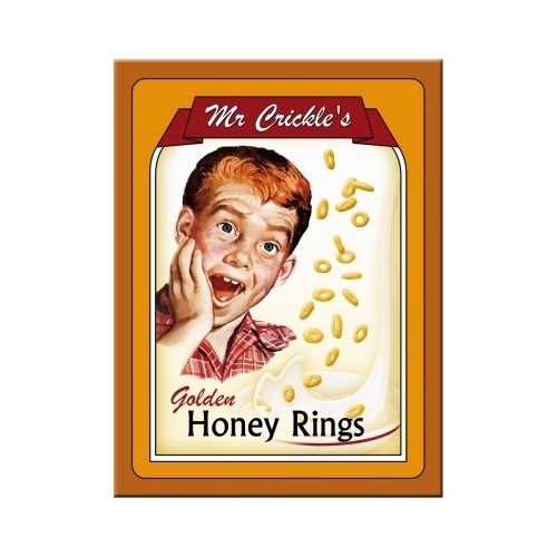 Magnet 8x6 Mr. Crickles Honey Rings