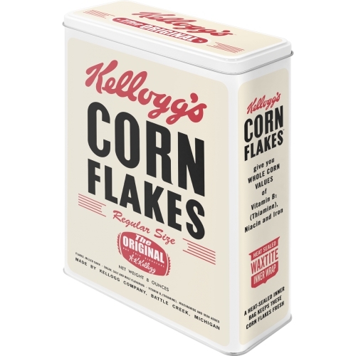 Blechdose Blechbüchse Vorratsdose Kellogg's Corn Flakes Retro Package THE ORIGINAL