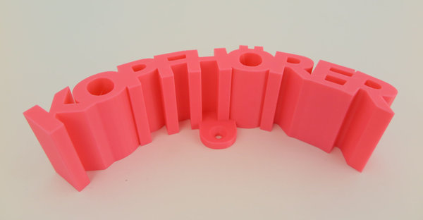 Cooler Kopfhörer Wandhalterung pink Kopfhörerhalter